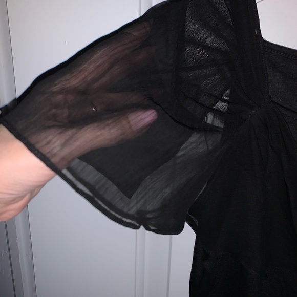 Allison Brittney black blouse - Picture 2 of 4